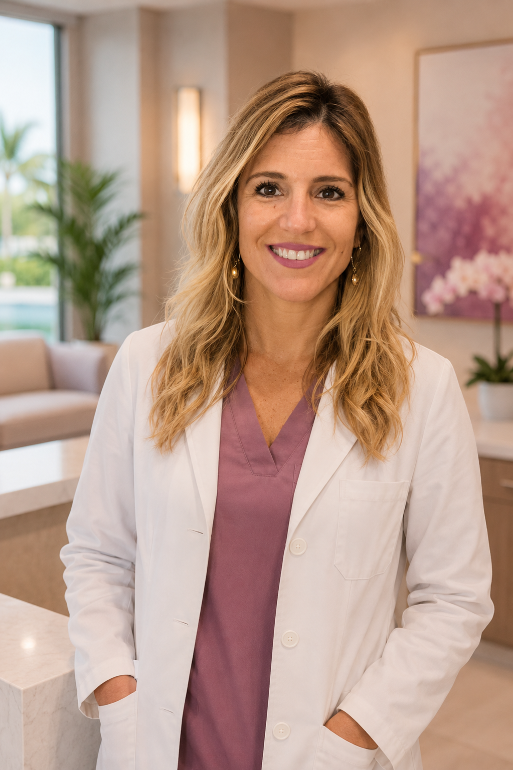NeuroStar TMS provider consulting with patient in Boca Raton