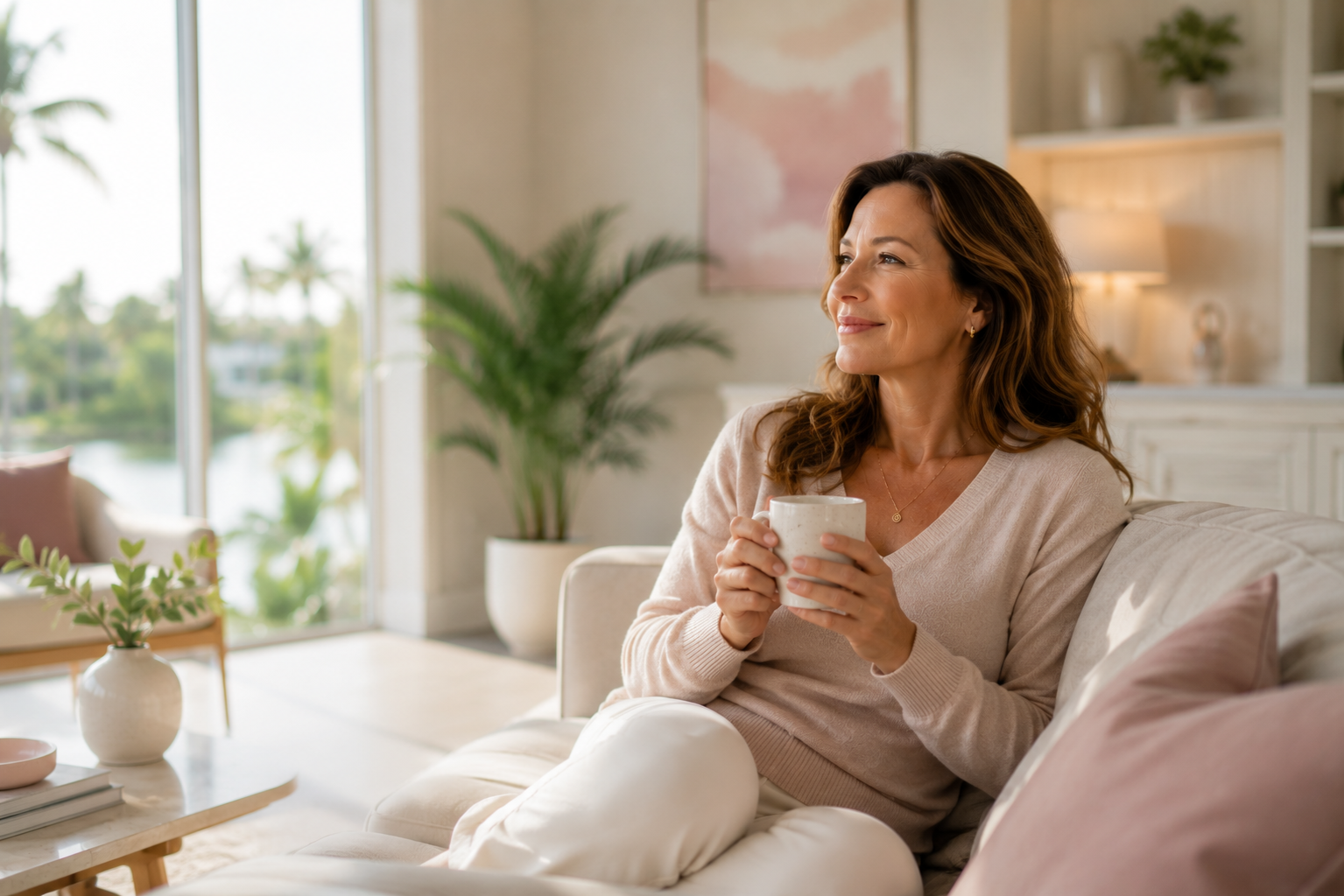 NeuroStar TMS patient living well in Delray Beach South Florida