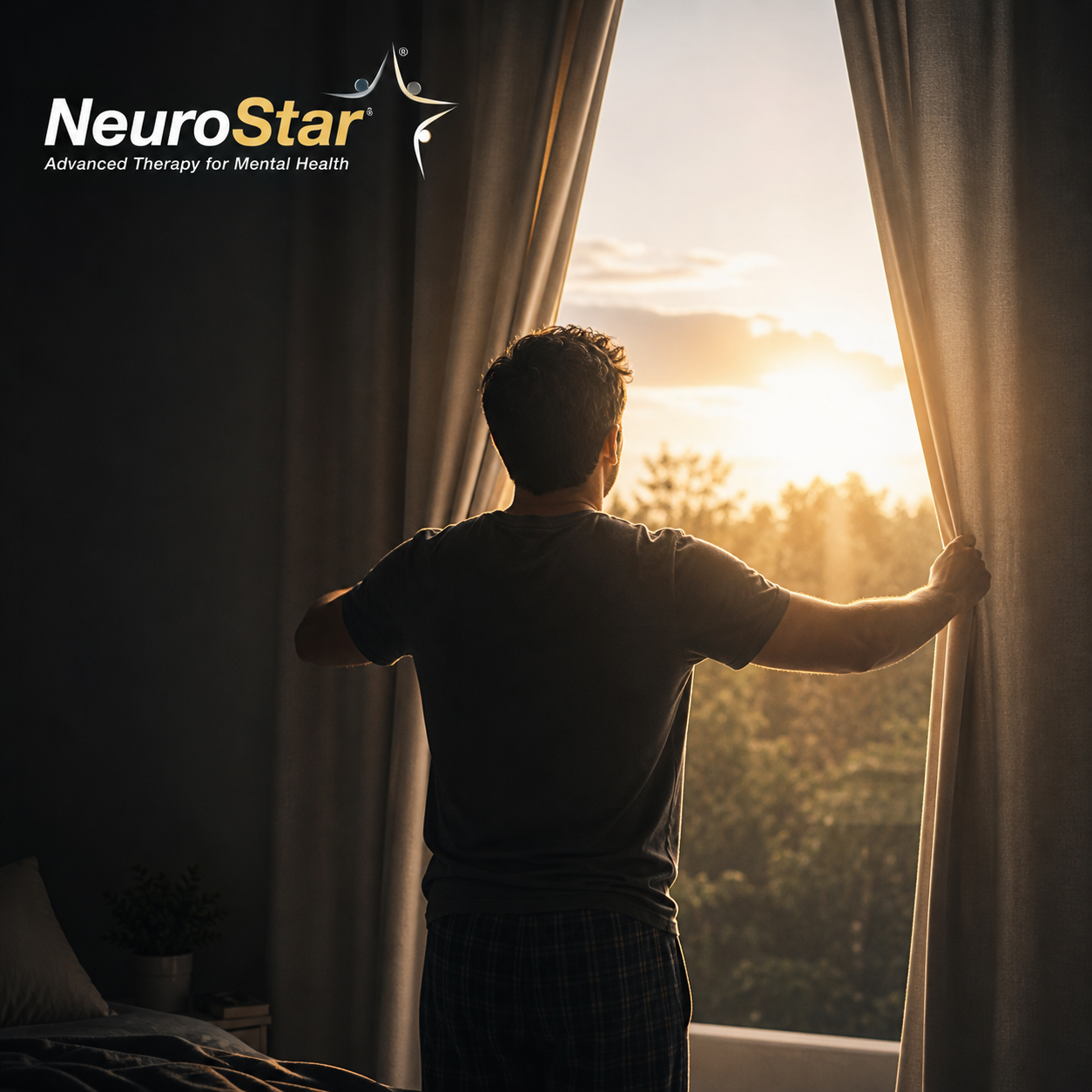 South Florida patient experiencing relief from anxiety symptoms after NeuroStar TMS therapy