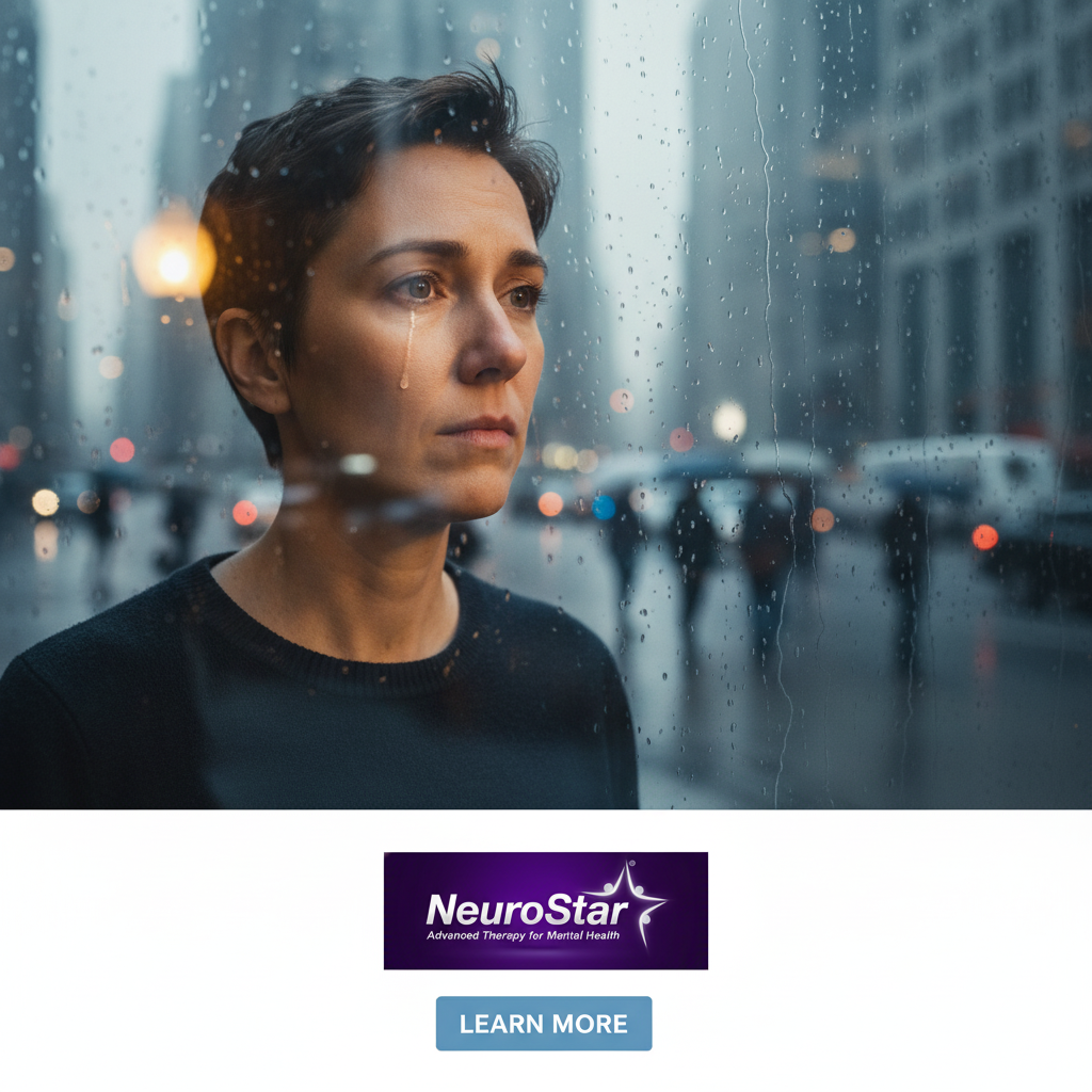 Patient experiencing hope and recovery from long-term depression through NeuroStar TMS therapy in Boca Raton