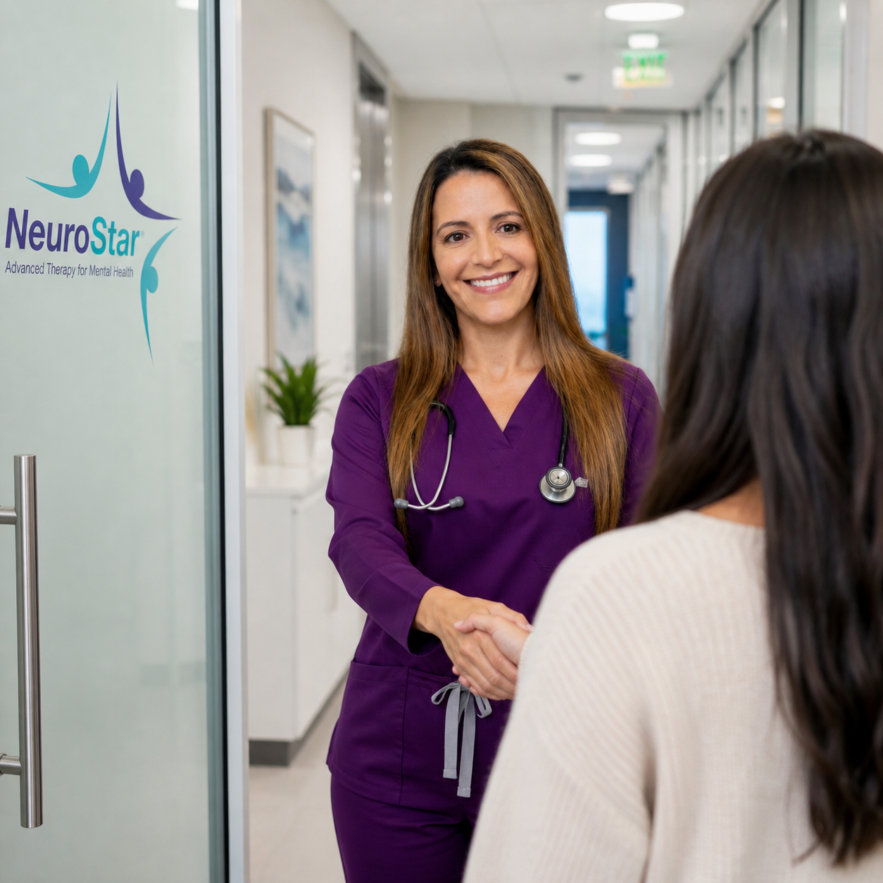 Patient experiencing emotional recovery after NeuroStar TMS treatment in Boca Raton Florida